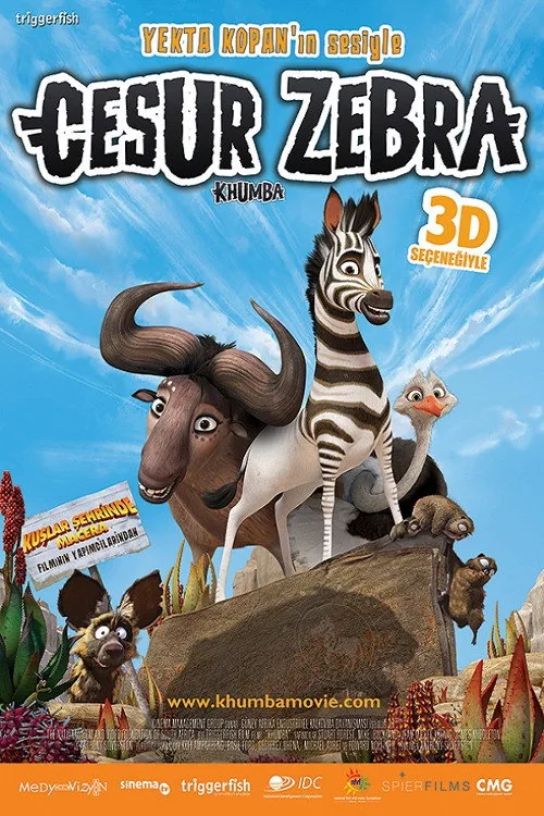 Cesur Zebra film afişi